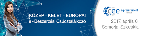 Közép-kelet-európai e-Beszerzési Csúcstalálkozó banner